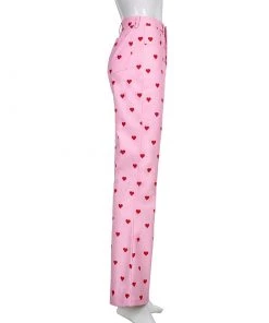 Own Saviour Heart Flare Pants