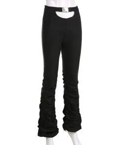 Own Saviour Cut Waist Ruched Pants