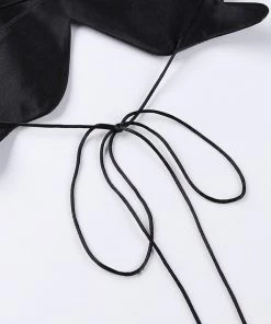 Own Saviour New In Butterfly Backless Crop