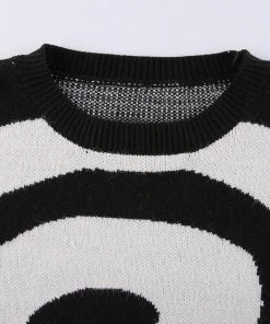 Own Saviour Swirl Knit Sweater New In