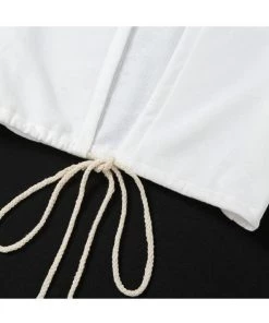 Own Saviour Open Front Crop Tees + Tops