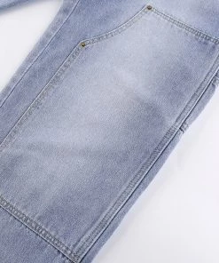 Own Saviour Light Wash Cargo Jeans