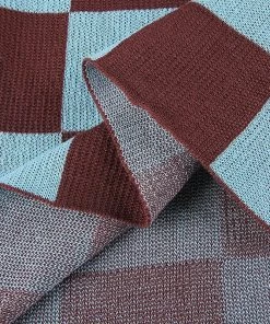 Own Saviour Checkerboard Knit Halter Dress Dresses + Sets