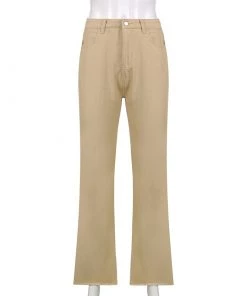 Own Saviour Khaki Flare Pants