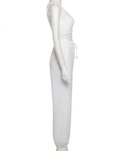 Own Saviour New In Crop + Jogger Set