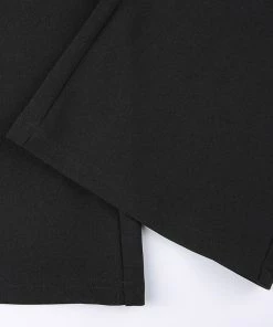 Own Saviour Low V Waist Black Flares