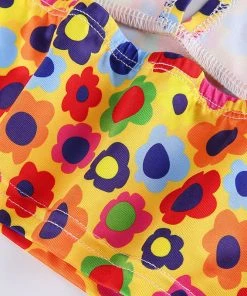 Own Saviour Rainbow Floral Halter Crop New In