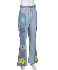 Own Saviour Flower Power Flare Jeans