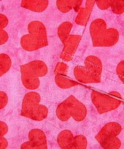 Own Saviour Pink Heart Velvet Joggers New In