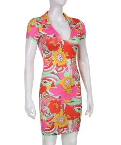 Own Saviour Dresses + Sets Groovy Floral Mini Dress