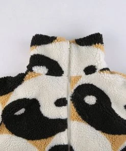 Own Saviour New In Yin Yang Teddy Jacket