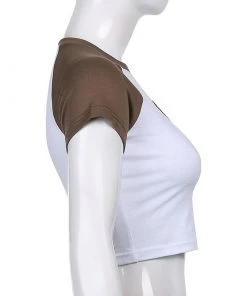 Own Saviour SS Leopard Heart Raglan Crop New In