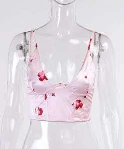 Own Saviour Floral Cami Satin Top New In