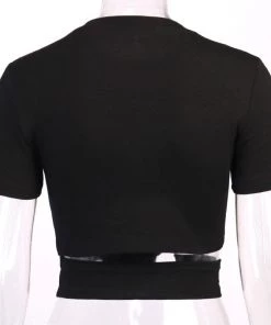 Own Saviour Cut Out Chain Ring Crop