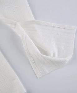 Own Saviour White Cold Shoulder Point Crop New In