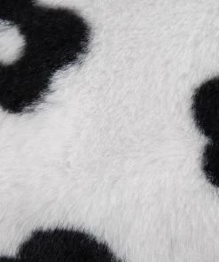 Own Saviour Flower Fuzzy Zip Up Sweatshirt New In