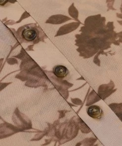 Own Saviour Floral Mesh Shirt