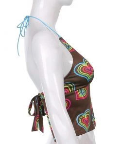 Own Saviour Rainbow Heart Halter New In
