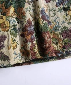 Own Saviour New In Vintage Look Floral Skirt