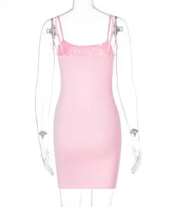 Own Saviour 'BABY' Rhinestone Mini Dress New In