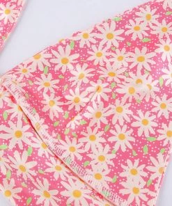 Own Saviour Floral Ring Halter Crop Tees + Tops