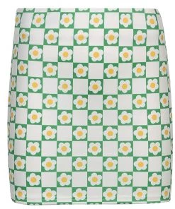 Own Saviour New In Daisy Check Mini Skirt