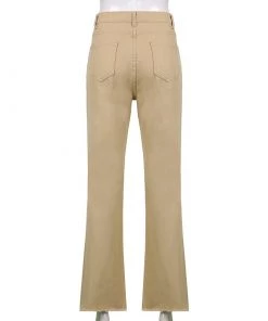 Own Saviour Khaki Flare Pants