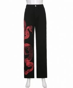 Own Saviour New In Black Snake Jeans