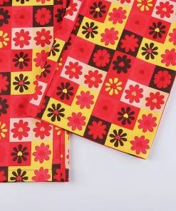 Own Saviour Flower Grid Pants New In