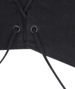 Own Saviour Side Tie Corset Crop New In