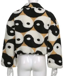 Own Saviour New In Yin Yang Teddy Jacket