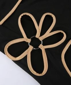 Own Saviour Floral Cut Out Bodysuit New In