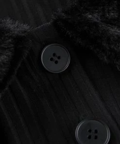 Own Saviour Faux Fur Trim Bodysuit