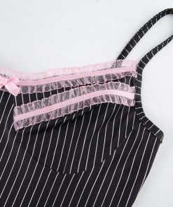 Own Saviour Pinstripe Mini Dress