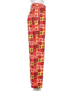 Own Saviour Flower Grid Pants New In