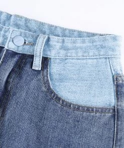 Own Saviour Pink/Purple/Blue Patchwork Jeans