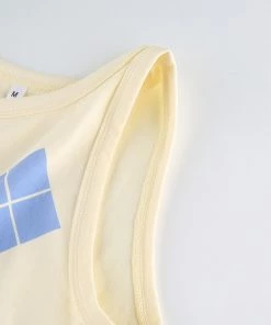 Own Saviour Tees + Tops Argyle Tank Crop