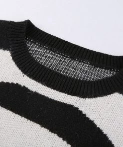 Own Saviour Swirl Knit Sweater New In