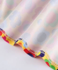 Own Saviour Rainbow Floral Halter Crop New In