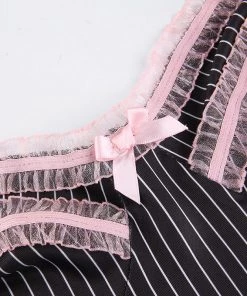 Own Saviour Pinstripe Mini Dress