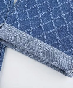 Own Saviour Grid Cross Jeans