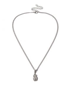 Own Saviour Silver Flame Necklace