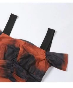 Own Saviour Dusk Ruched Mini Dress