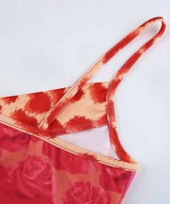 Own Saviour Rose Bow Cami Crop