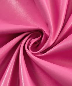 Own Saviour Pink/Green Faux Leather Shirt New In