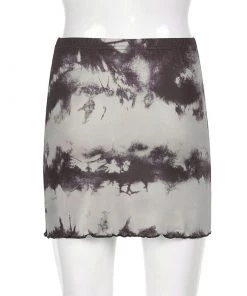 Own Saviour Tie Dye Mini Skirt New In