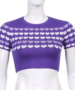 Own Saviour Purple Heart Crop