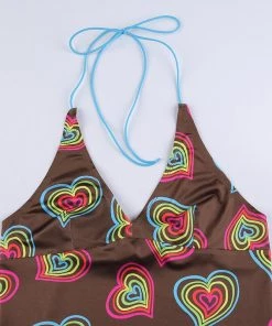 Own Saviour Rainbow Heart Halter New In