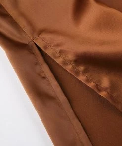 Own Saviour Satin Midi Skirt