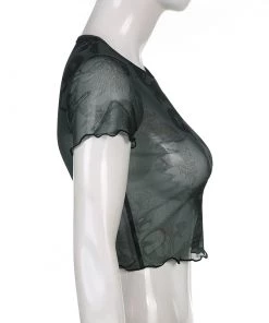 Own Saviour New In Mesh Dragon Crop